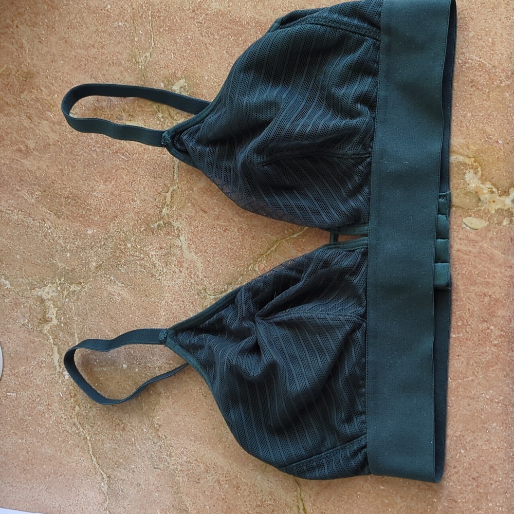 Lively Busty Bralette, size 2, forest green